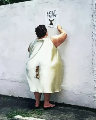 Fat Lost Puppy Paint by Number