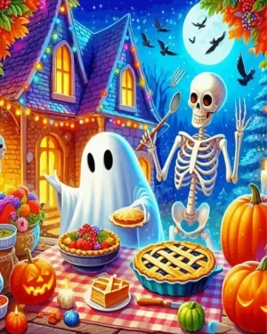 Halloween Party Paint by Number