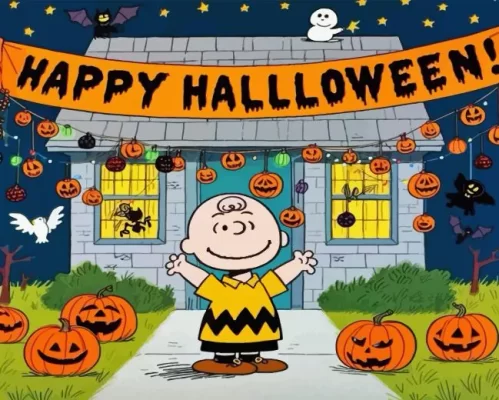 Happy Halloween Paint by Number