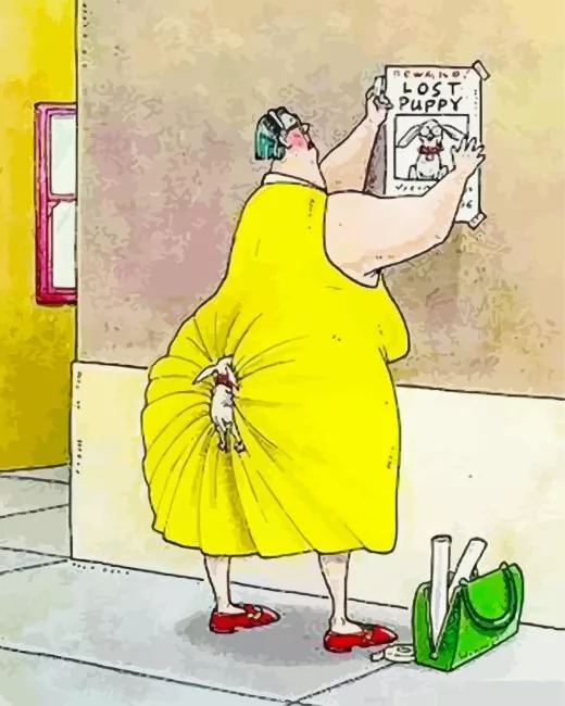 Lost Puppy Paint by Number