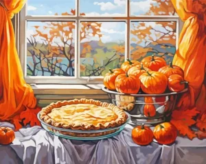 Thanksgiving Vibes Paint by Number