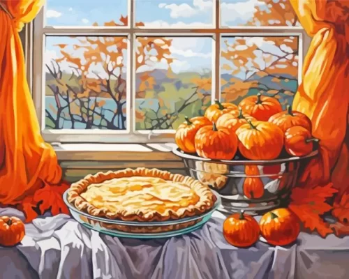 Thanksgiving Vibes Paint by Number