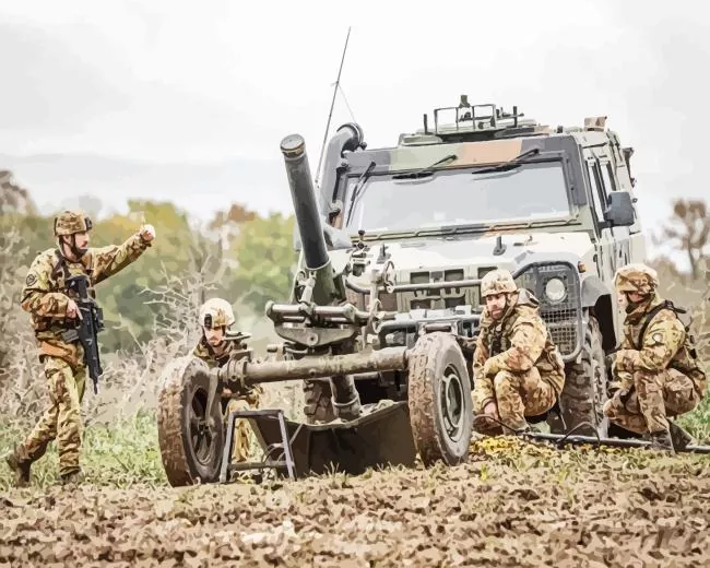 Folgore Military Paint by Number