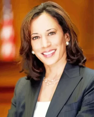 Kamala Harris Paint by Number
