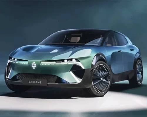 Cool Renault Car Paint by Number