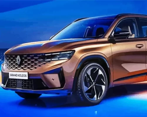 Renault Car Paint by Number