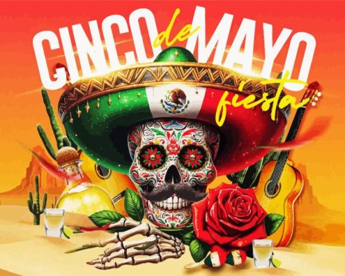 Aesthetic Cinco De Mayo Paint by Number