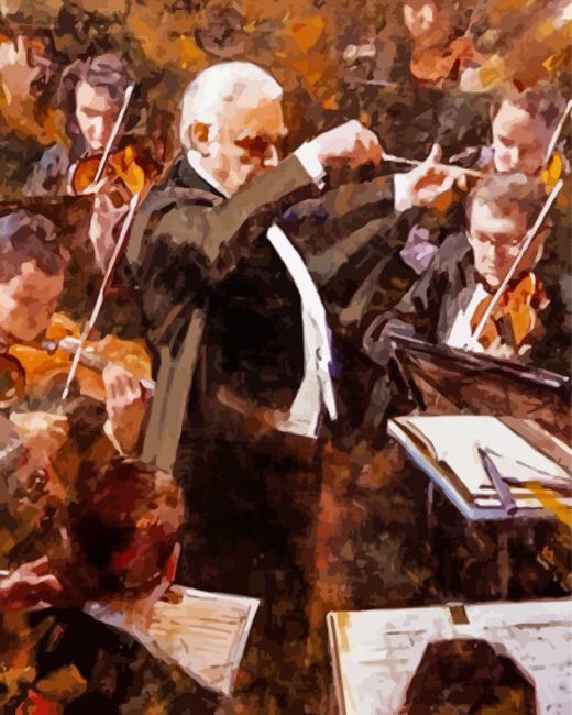 Aesthetic Orchestra Paint by Number