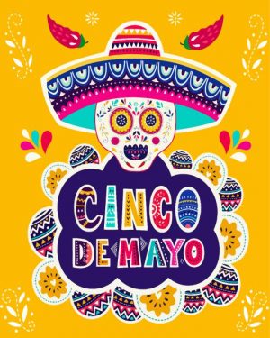 Cinco De Mayo Paint by Number