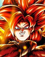 Cool Ssj4 Gogeta Paint by Number