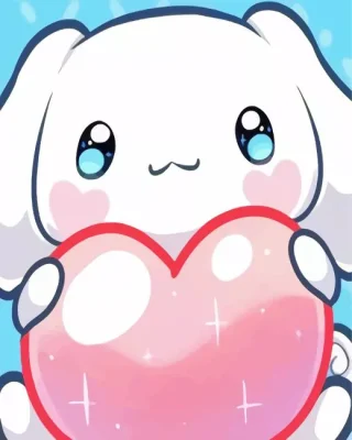 Adorable Cinnamoroll Paint by Number