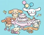 Cinnamoroll Birthday Paint by Number