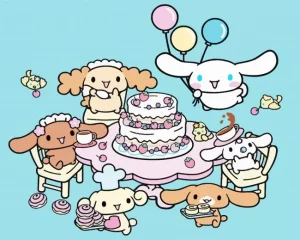 Cinnamoroll Birthday Paint by Number