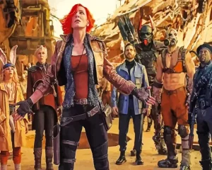 Borderlands Characters Art Paint by Number