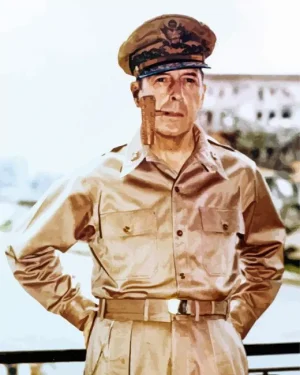 The General Douglas MacArthur Paint by Numbers