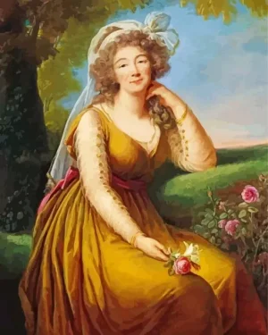 Aesthetic Madame Du Barry Paint by Number