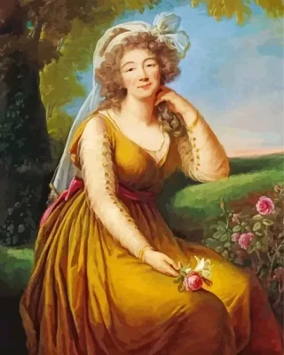 Aesthetic Madame Du Barry Paint by Number