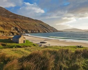 Keem Beach Bay Paint by Number