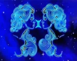 Neon Gemini Paint by Number