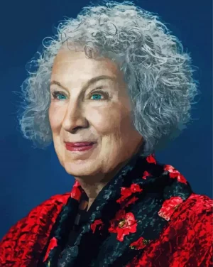 Stunning Margaret Atwood Paint by Number