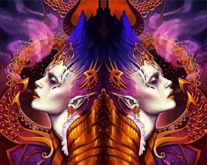 The Gemini Paint by Number