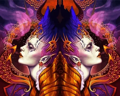 The Gemini Paint by Number