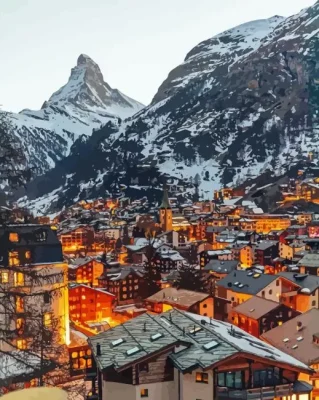 Velaris Switzerland Paint by Number