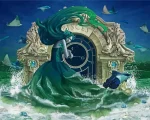 Zodiac Sign Pisces Paint by Number