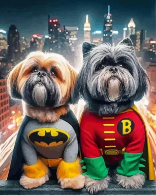 Aesthetic Ihasa Apso Heroes Paint by Number