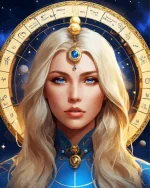 Virgo Sign Paint by Number