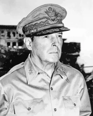 Douglas MacArthur Paint by Number
