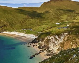 Island Keem Beach Paint by Number