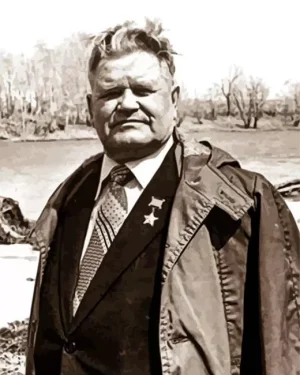 Monochrome Vasily Zaitsev Paint by Number