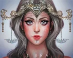 Zodiac Libra Sign Paint by Number