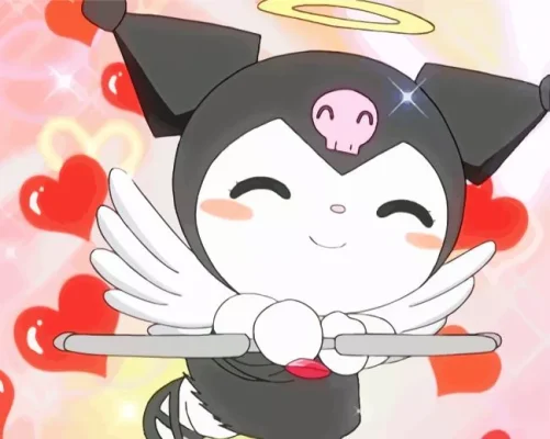 Angel Kuromi Paint by Numbers 