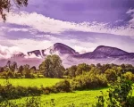 Galtee Mountains Landscape Paint by Numbers