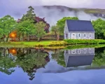 Gougane Barra Landscape Paint by Number