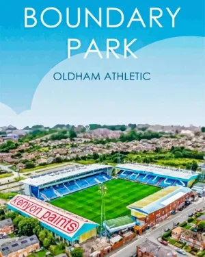 Oldham Athletic Paint by Number