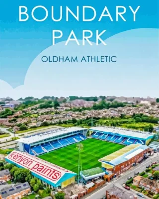 Oldham Athletic Paint by Number