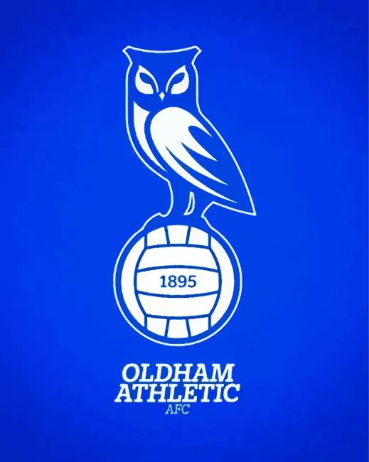 Oldham Football Club Logo Paint by Number