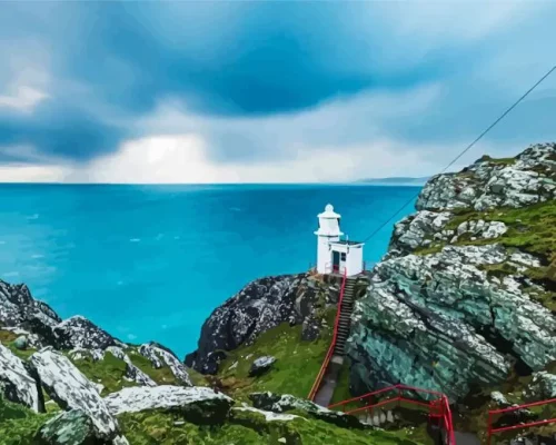 Sheeps Head Lighthouse Ireland Paint by Numbers 