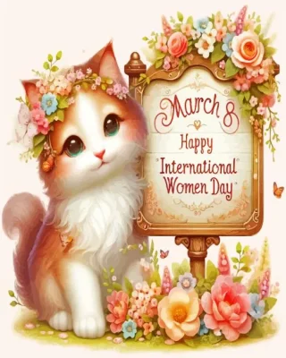 Happy March 8 Paint by Numbers 