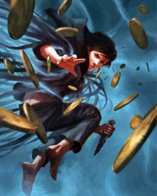 Mistborn Novel Character Paint by Numbers 