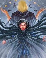 Aesthetic Mistborn Novel Character Paint by Numbers