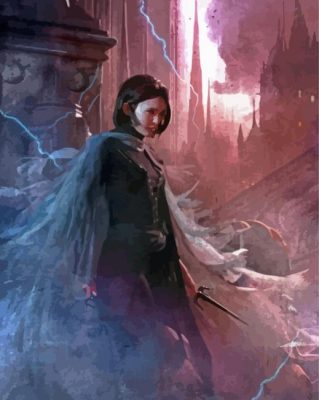 Aesthetic Mistborn Character Paint by Numbers
