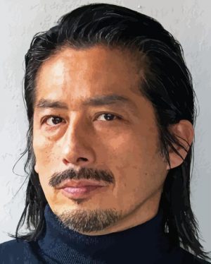 The Actor Hiroyuki Sanada Paint By Number