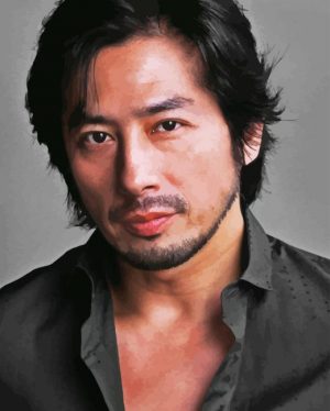 Aesthetic Hiroyuki Sanada Paint By Number
