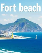 Fort Beach Poster Paint By Numbers