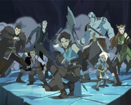 The Legend of Vox Machina Paint By Number