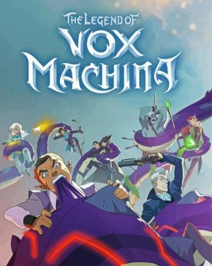 Legend of Vox Machina Poster Paint By Numbers